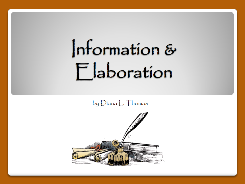 Writing Traits: Information & Elaboration